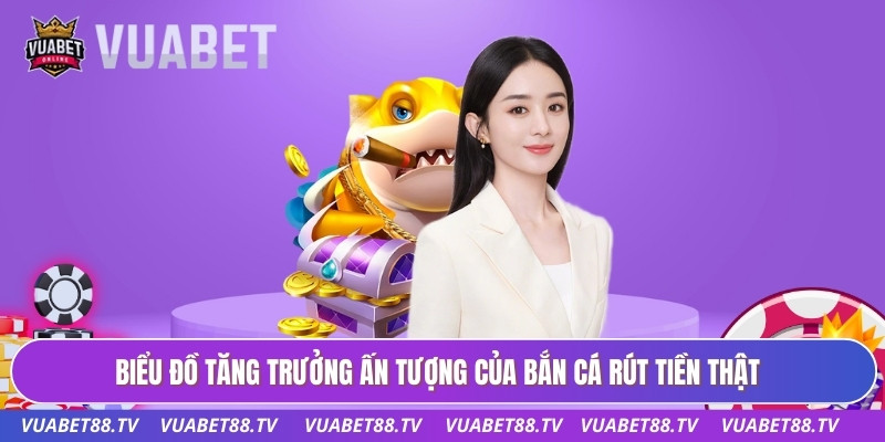 Biểu đồ tăng trưởng ấn tượng của bắn cá rút tiền thật