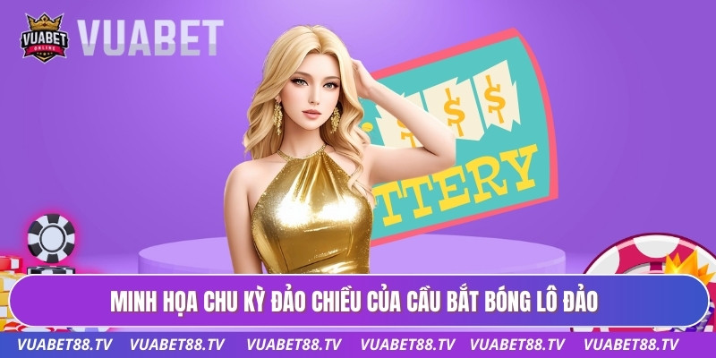 Minh họa chu kỳ đảo chiều của cầu bắt bóng lô đảo