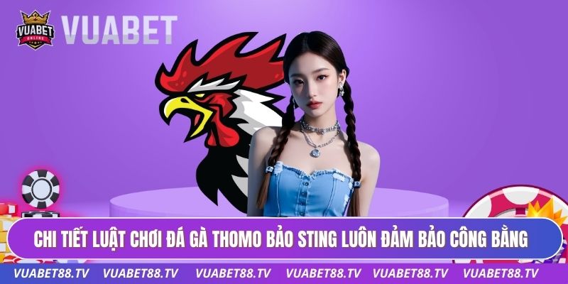 Phương pháp cược đá gà thomo bảo sting tại VUABET88 hiệu quả nhất