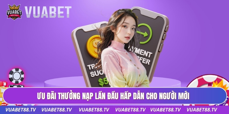 Nạp Tiền Vuabet88: Hướng Dẫn Quy Trình Chi Tiết Nhanh Nhất 3 Ưu đãi thưởng nạp lần đầu hấp dẫn cho người mới